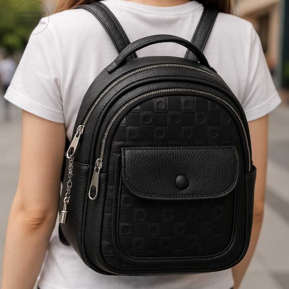 Women’s Casual black Backpack – Stylish & Practical Design