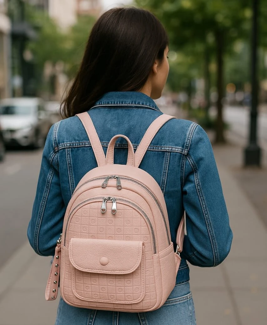 صورة واتساب بتاريخ 1447-01-05 في 11.34.04_e77ae2fc شنطة ظهر نسائية كاجوال بلون وردي – تصميم أنيق وعملي
