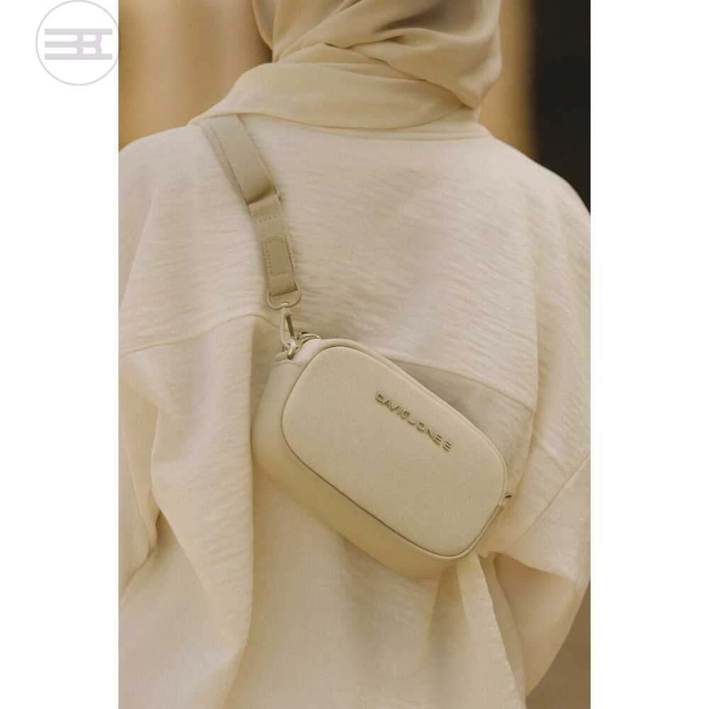 David Jones Mini Crossbody - Off white
