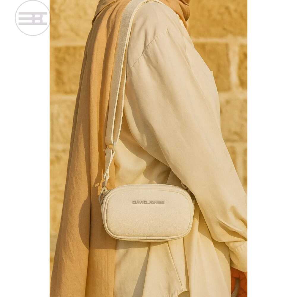 David Jones Mini Crossbody - Off white