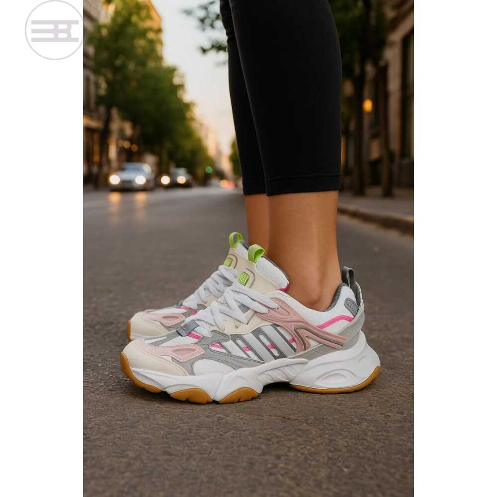 Adidas athletic shoe - White and Gray