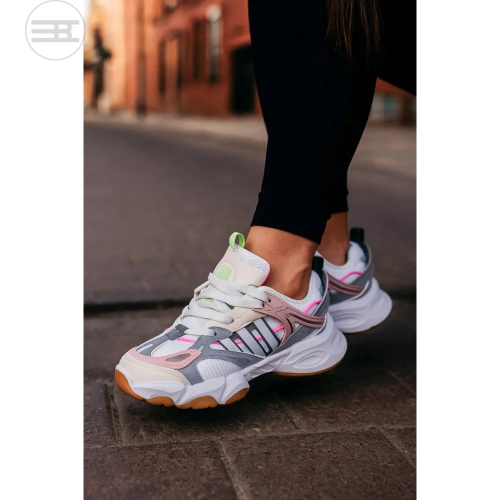 Adidas athletic shoe - White and Gray