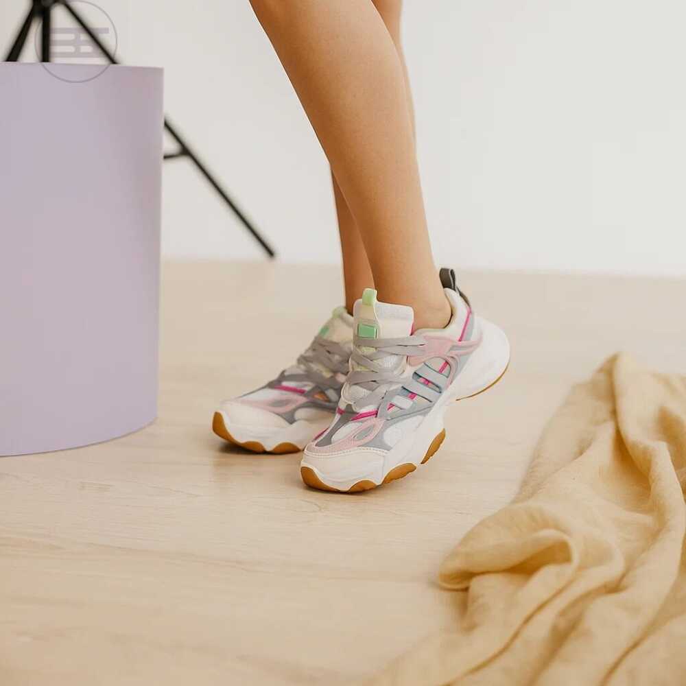 Adidas athletic shoe - White and Gray