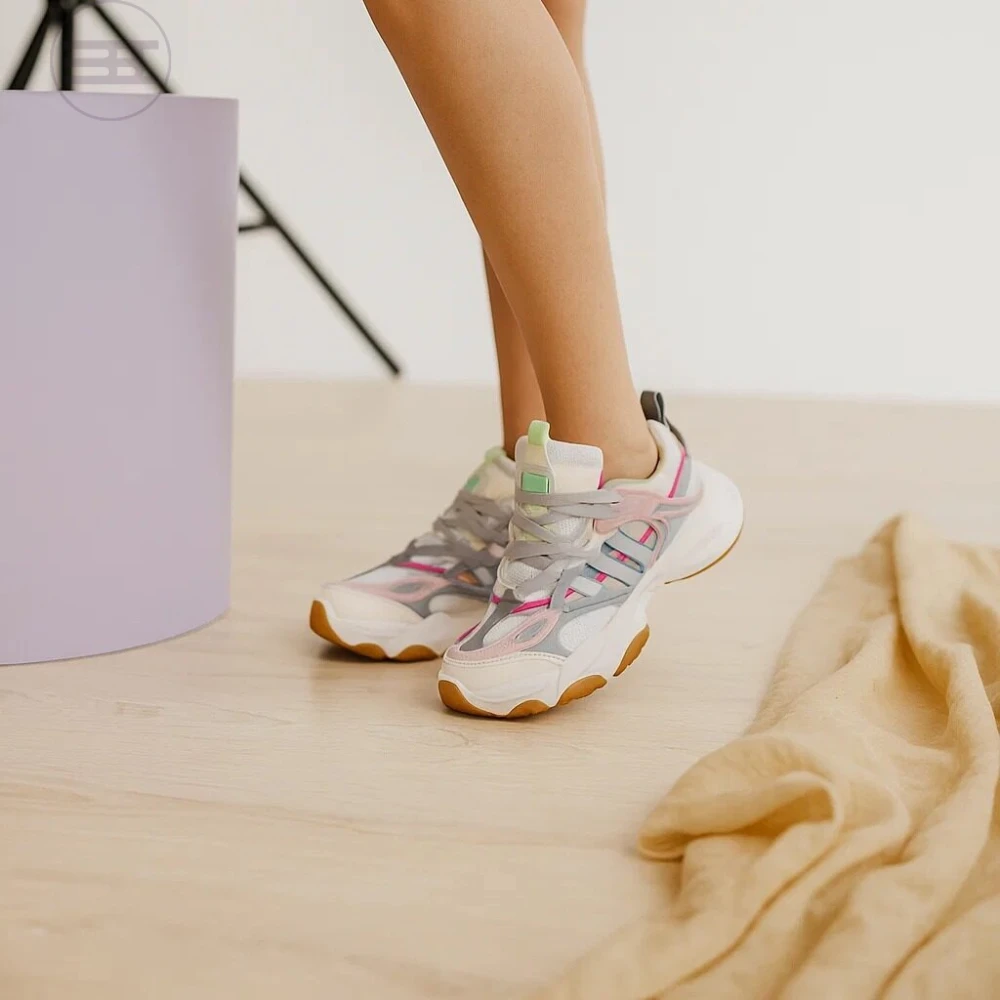 Adidas athletic shoe - White and Gray